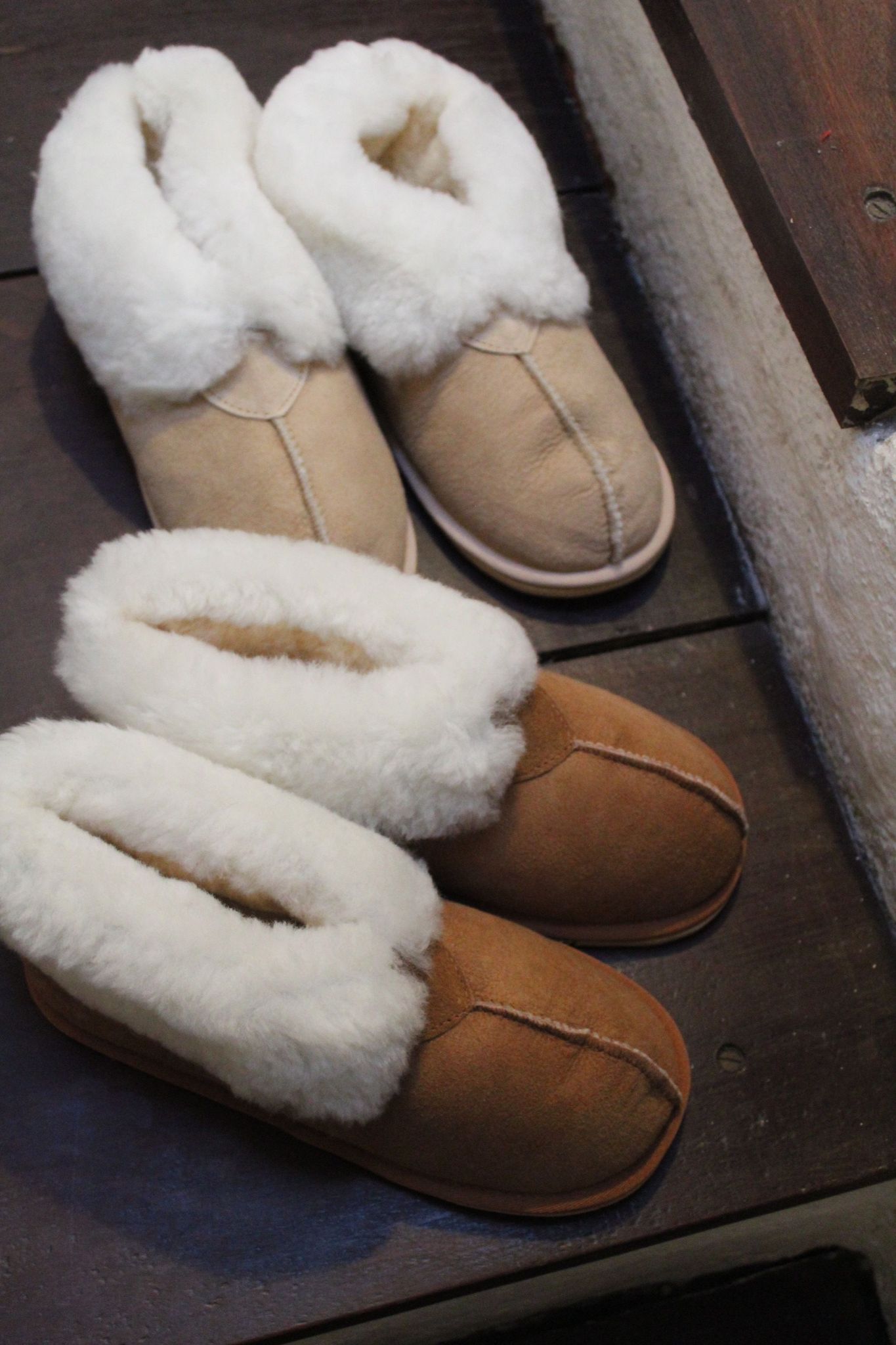Pantuflas Úrsula - Color dulce de leche