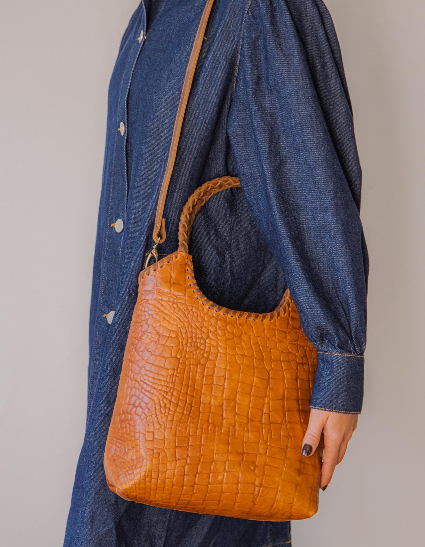 Matera/Cartera LABRA - Crocco brillo