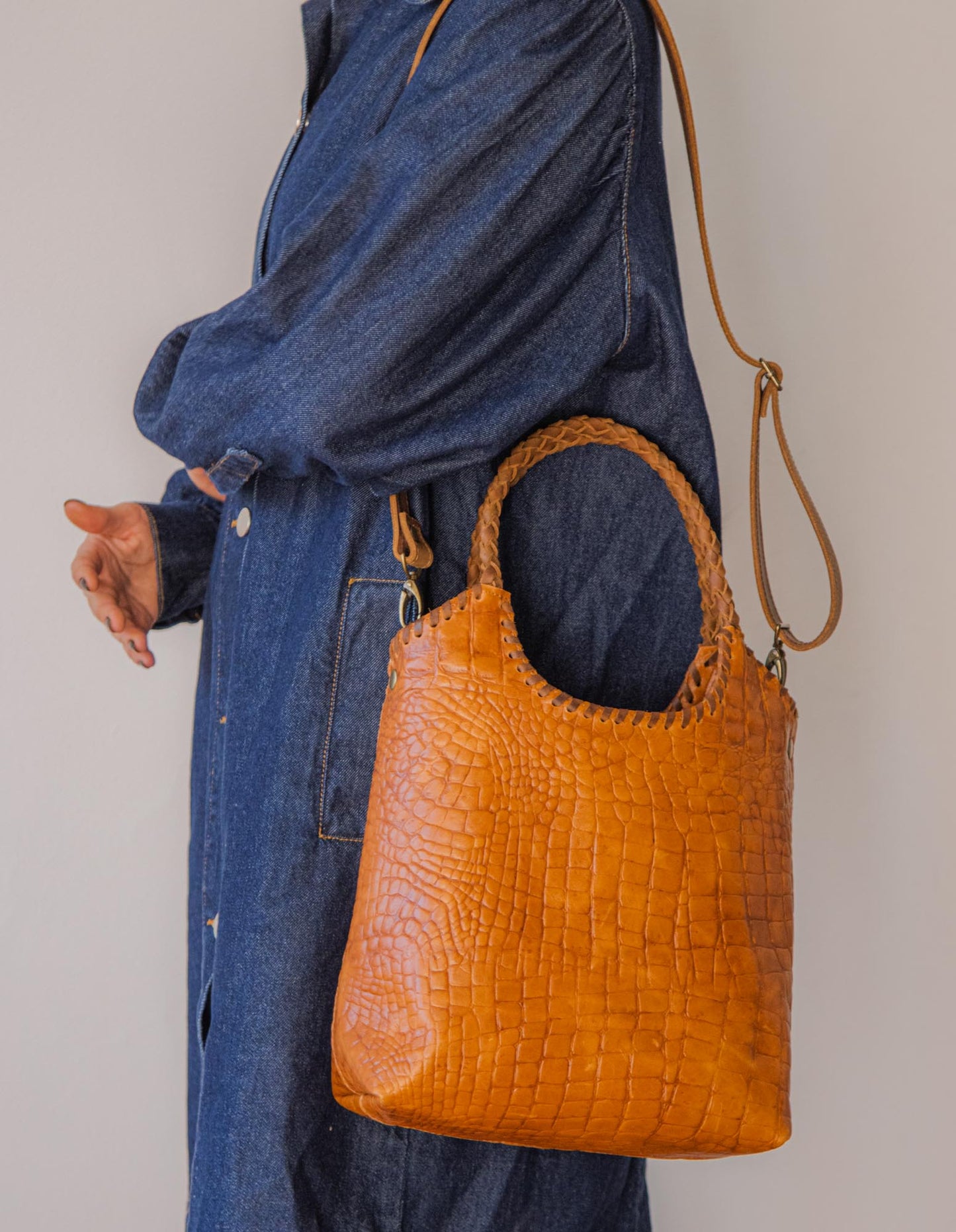 Matera/Cartera LABRA - Crocco brillo