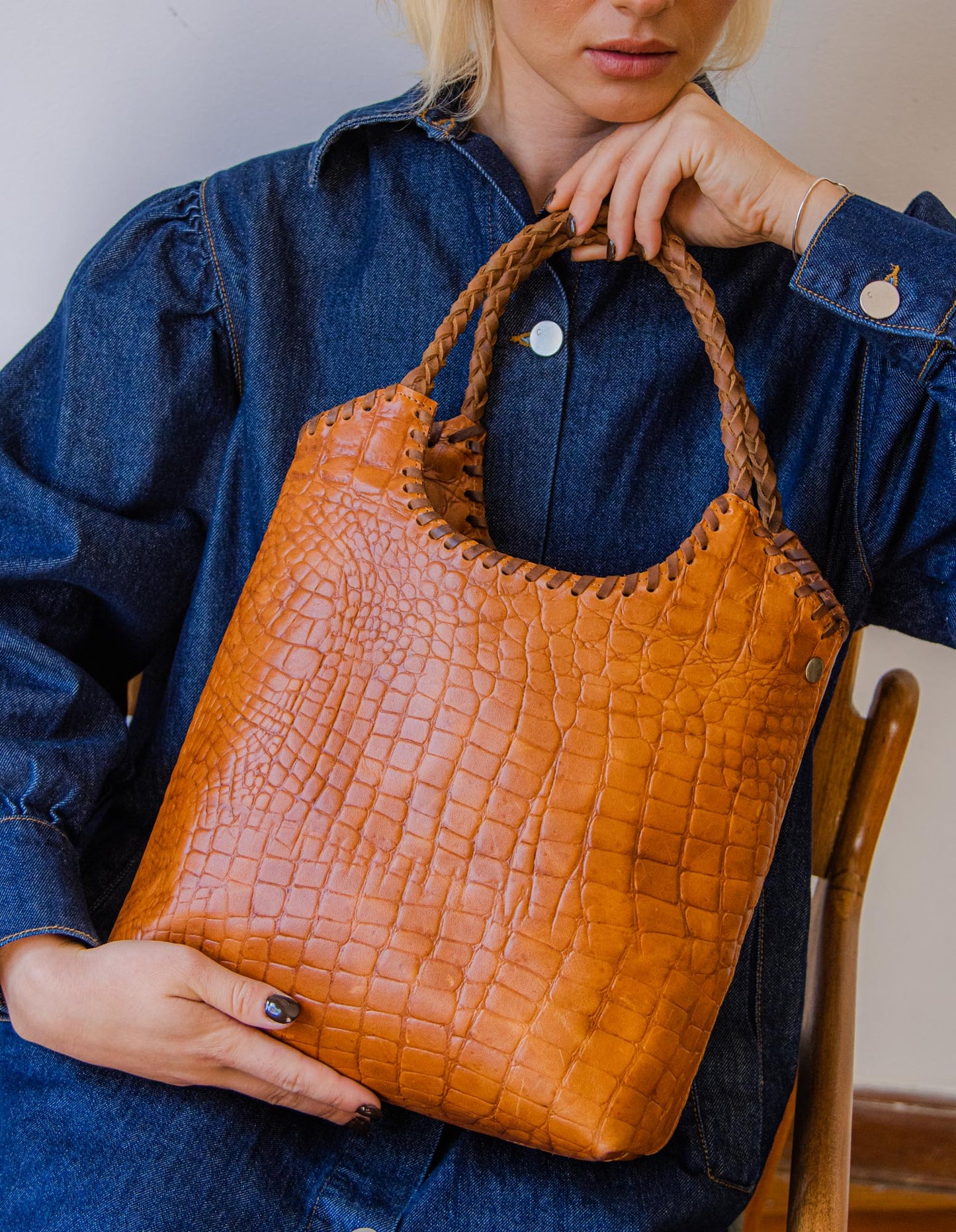 Matera/Cartera LABRA - Crocco brillo