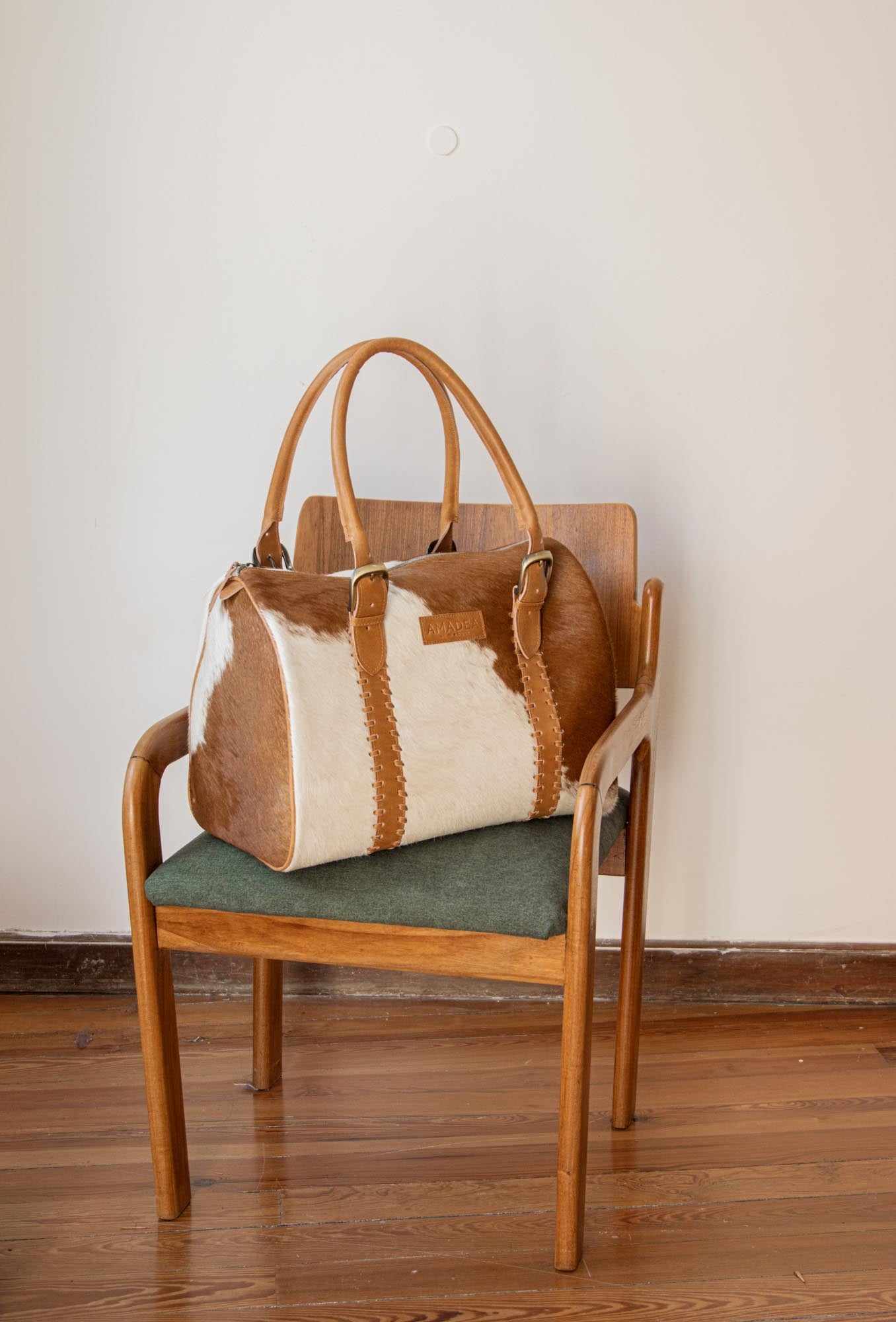Bolso Clarea - Camel&Blanco