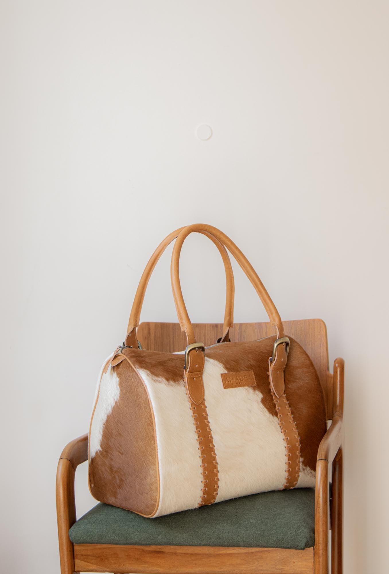Bolso Clarea - Camel&Blanco