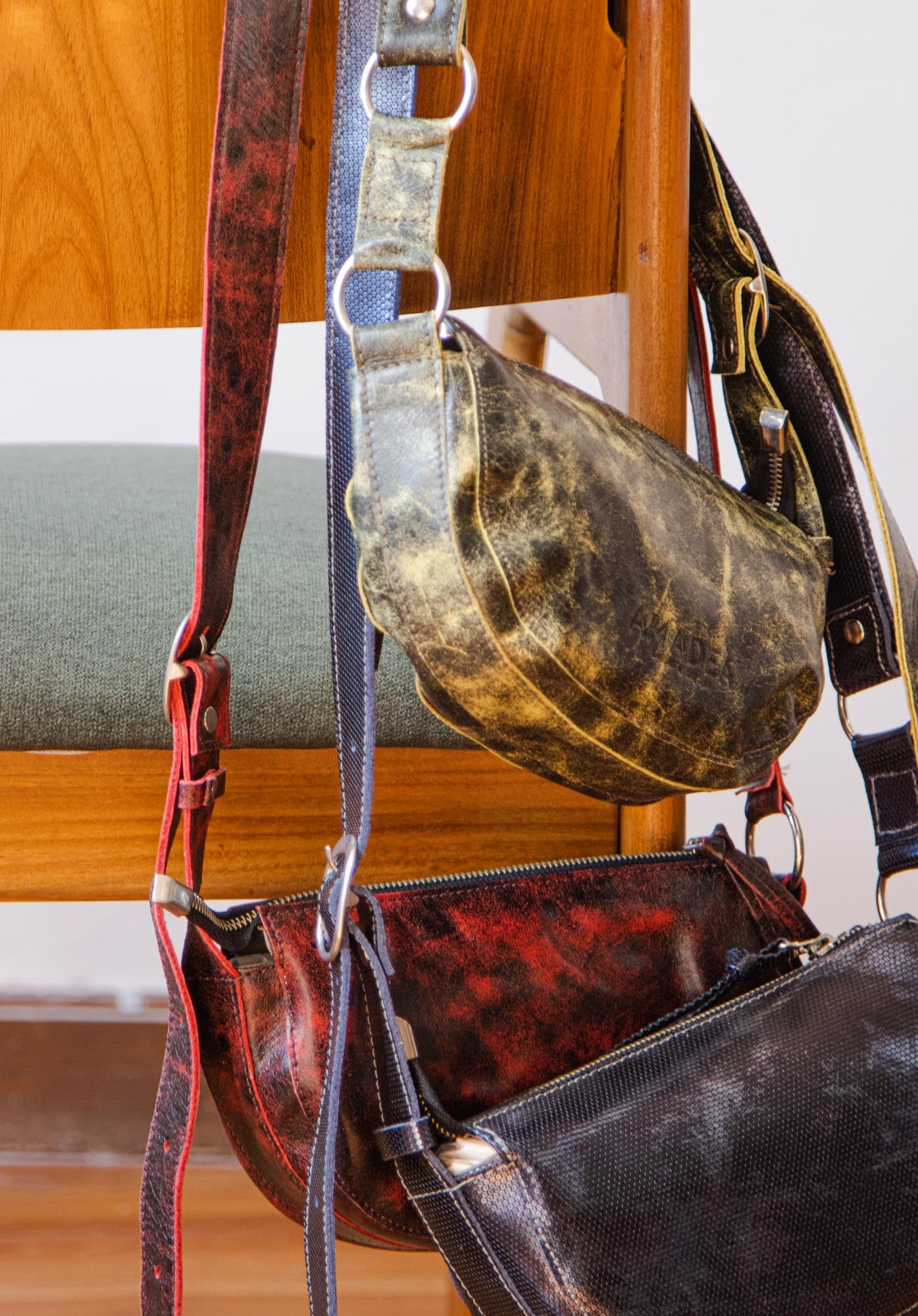 Rosilla Bag - Verde jaspeado