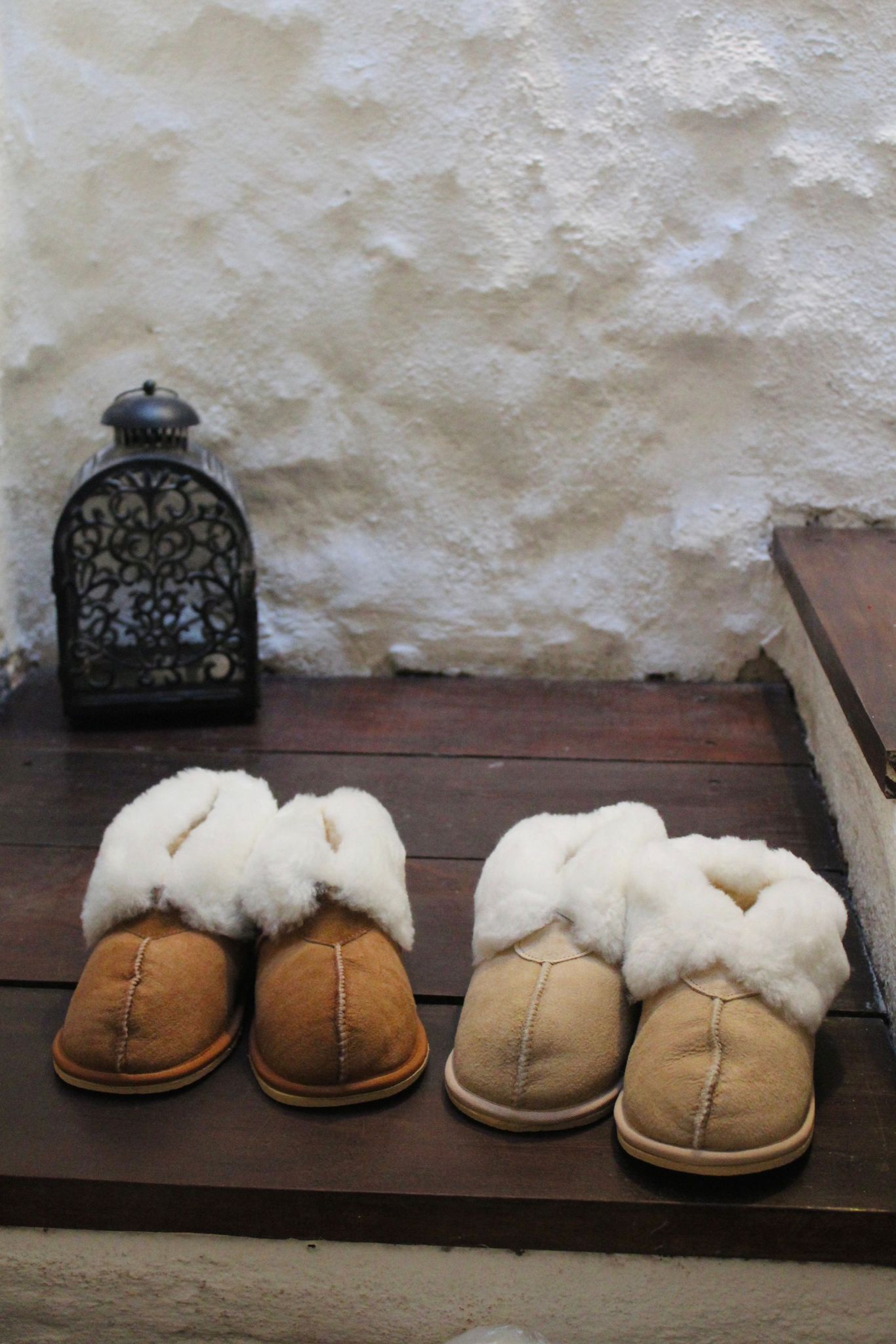 Pantuflas Úrsula - Color dulce de leche