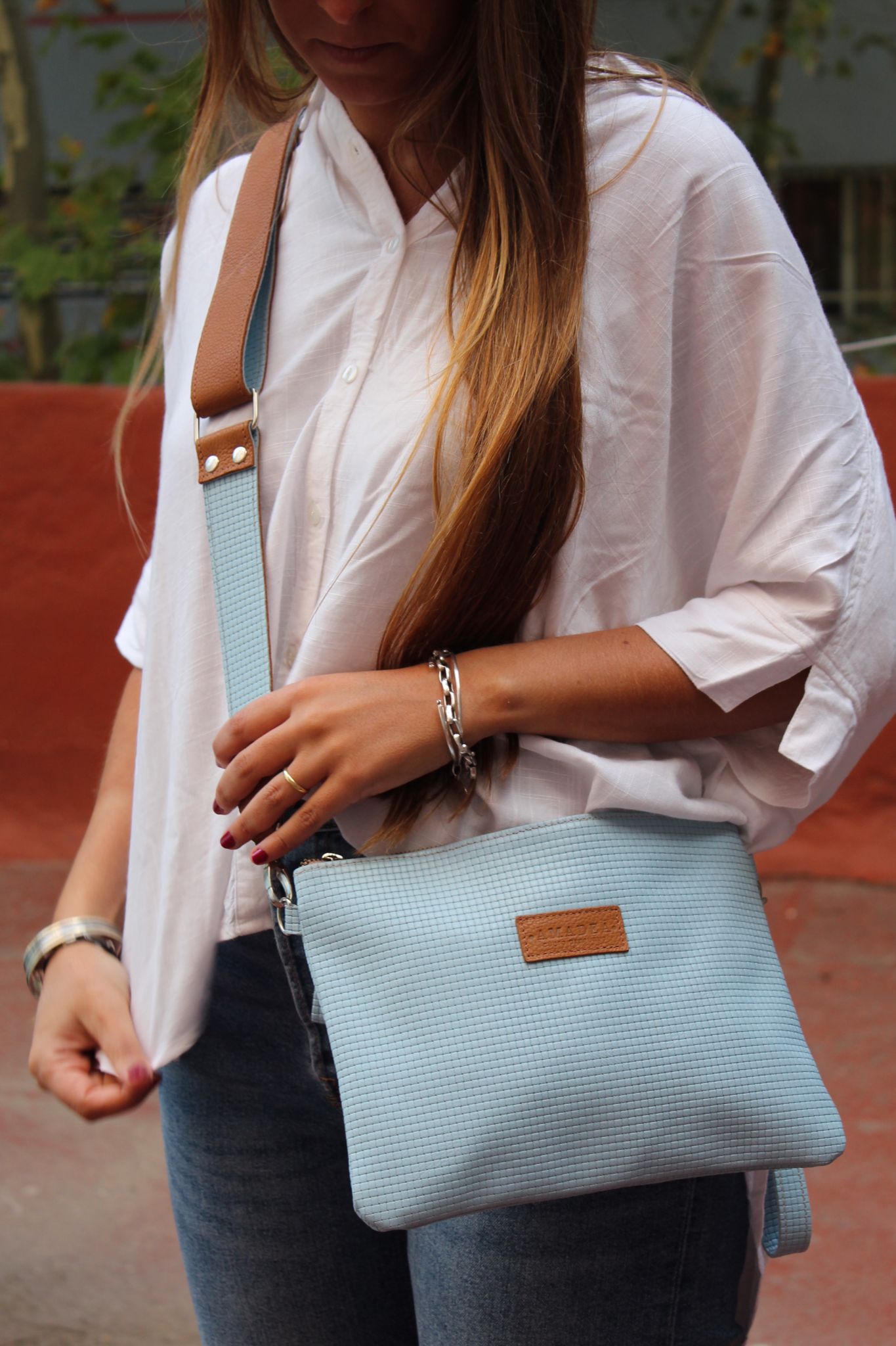 Bandolera Nell - Sky Blue