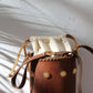 Bee Bucket Bag -  Golden details