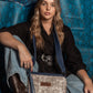 New Demetria Crossbody - AnimalPrint&Blue