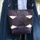 Entrelazo Bag - Purple Crocco