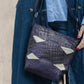 Entrelazo Bag - Purple Crocco