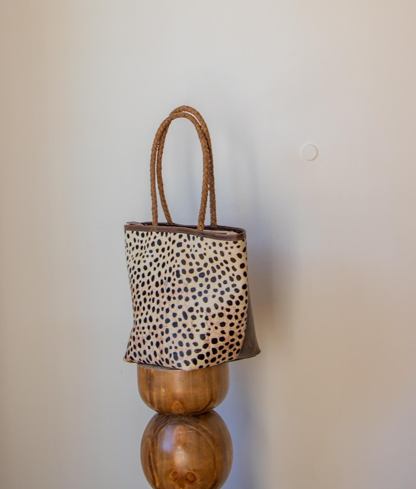 Viña Bag - Chocolate&Animal Print
