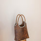 PREORDEN. Matera/Cartera LABRA - Chocolate&Celeste