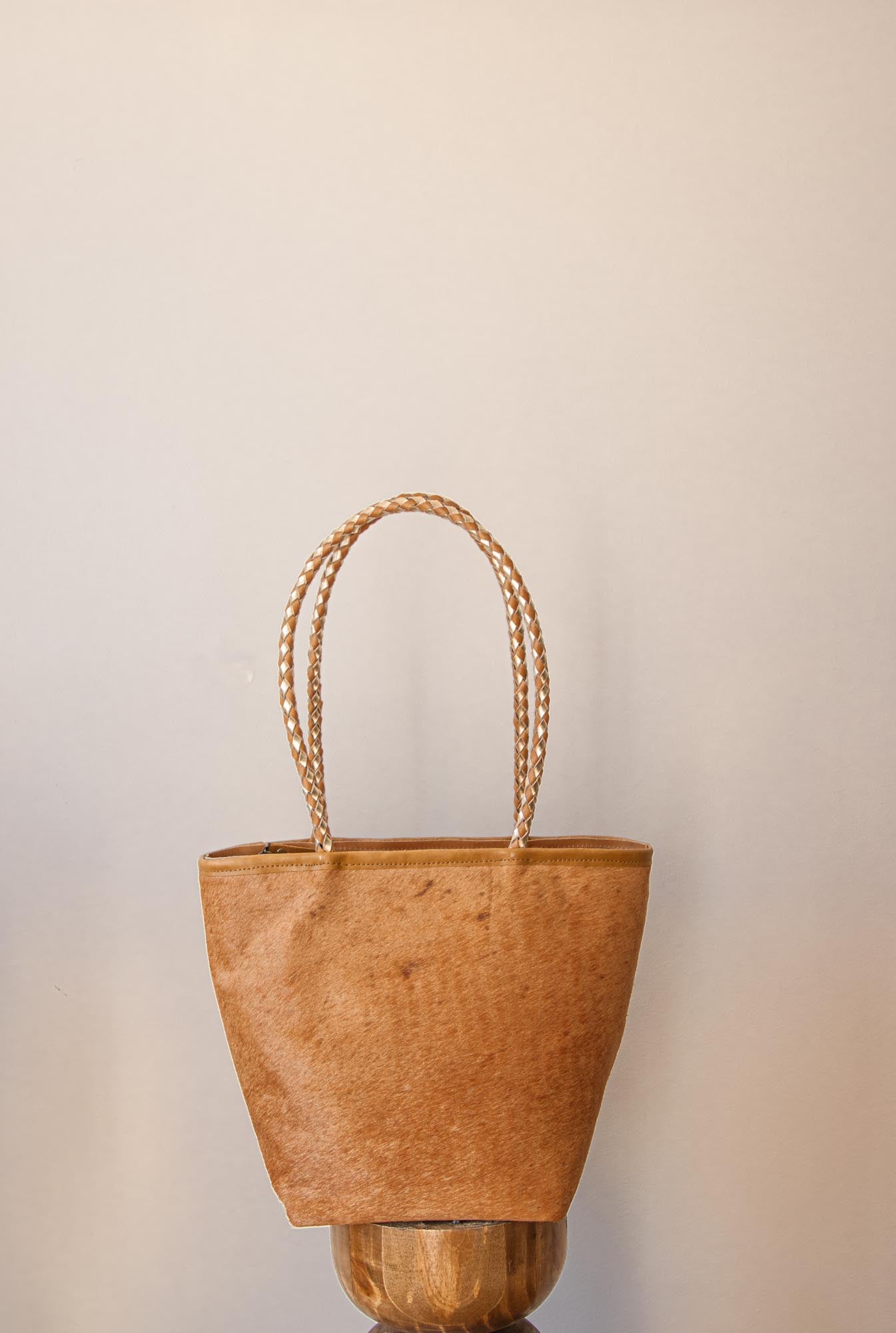 Viña Bag - Beige&Dorado