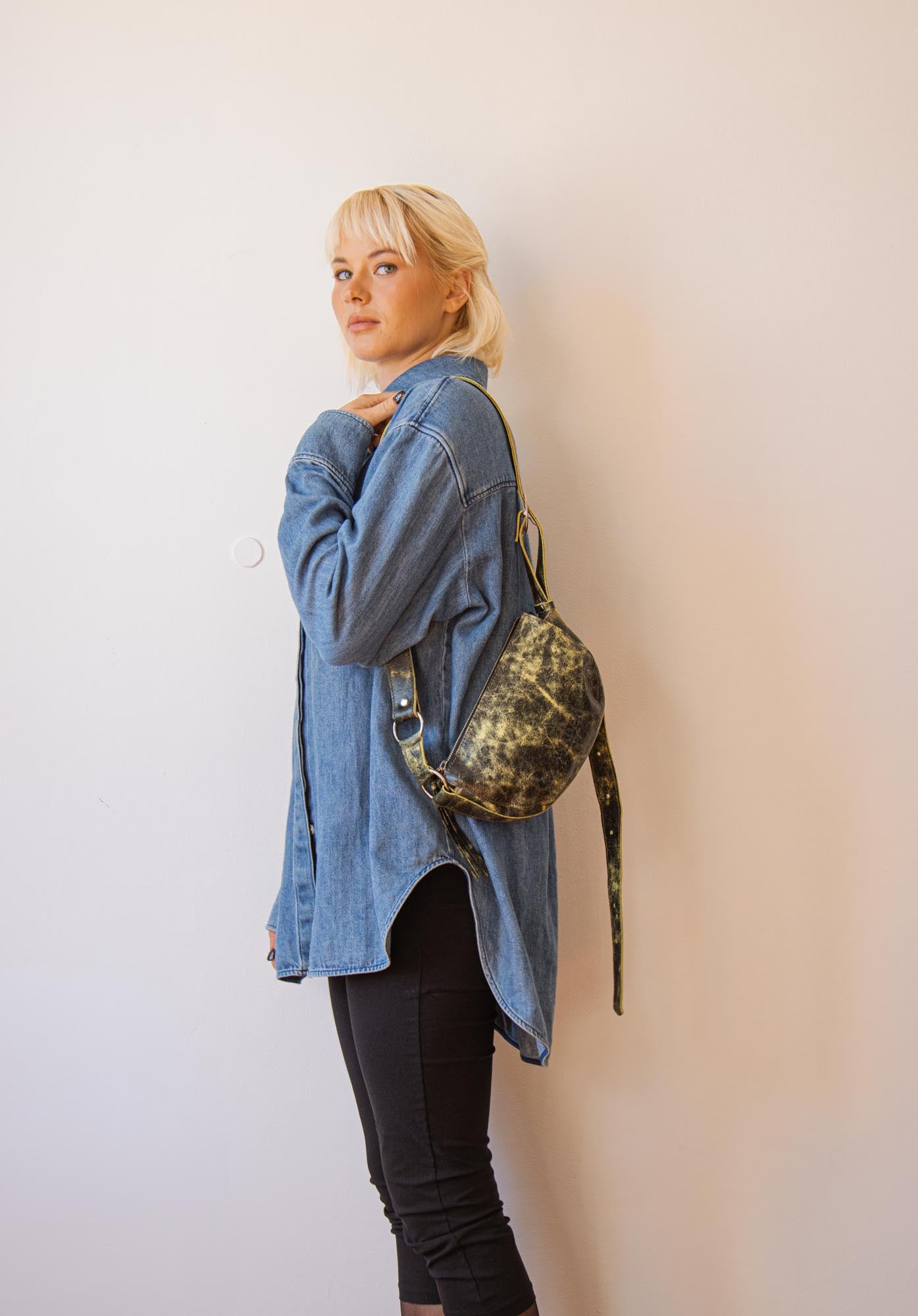 Rosilla Bag - Verde jaspeado