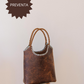 PREORDEN. Matera/Cartera LABRA - Chocolate&Celeste