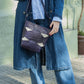 Entrelazo Bag - Purple Crocco